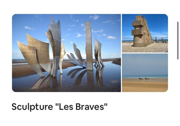 Au Coeur D'Omaha Beach - Colleville-Sur-Mer - Gite 1 ภายนอก รูปภาพ